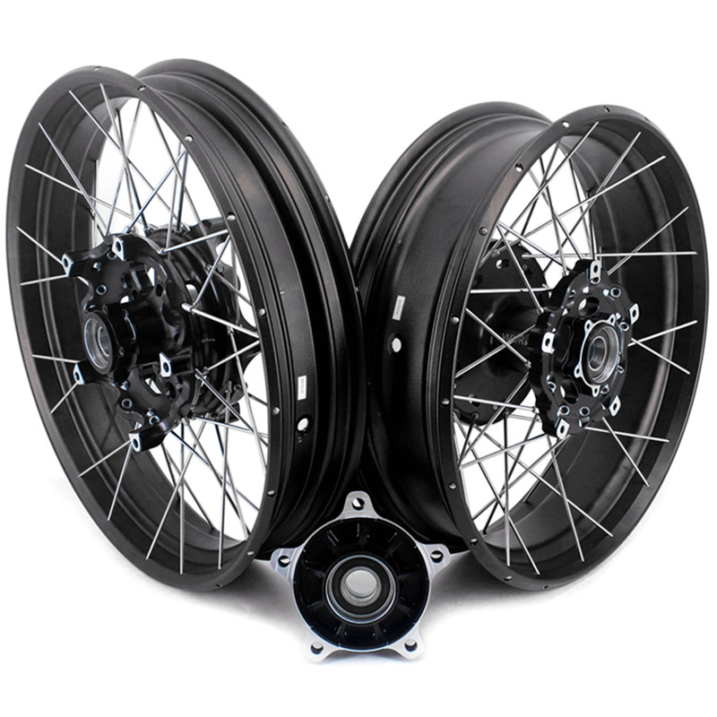 VMX-Racing 改装钢丝轮组真空胎适配宝马 F750GS/ADV 钢圈轮毂
