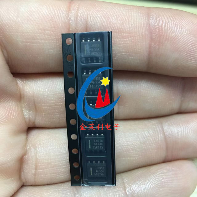 原装正品LM358 贴片SOP-8运算放大器芯片 LM358DT