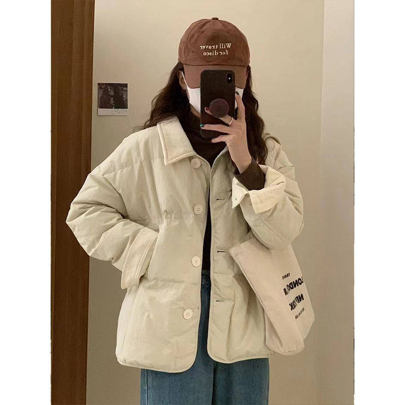 秋冬夹棉外套女韩版时尚百搭休闲棉衣短款小个子翻领保暖棉服外套,女装/女士精品,棉衣/棉服,淘宝优惠券,粉丝福利购,淘宝优惠卷