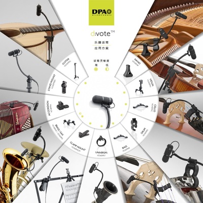 打击乐吉他收音乐器DPA