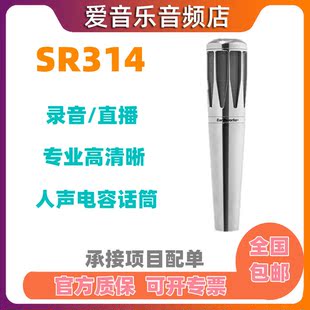 Earthworks SR314美国原产话筒心形指向小振膜手持人声电容麦克风