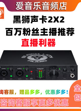黑狮BlackLionAudio录音声卡