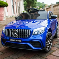 Mercedes Benz, электрический электромобиль на четырех колесах, детский транспорт с сидением, детская игрушечная машина, дистанционное управление