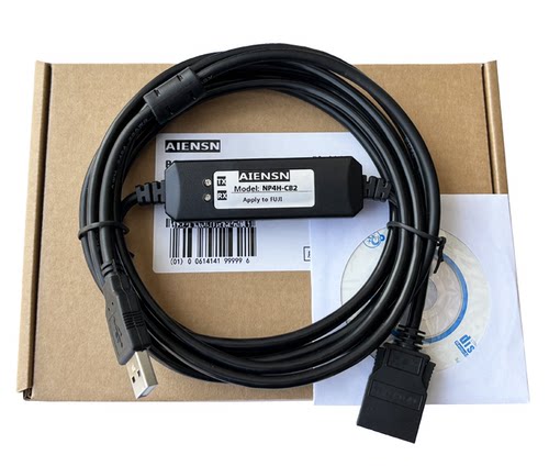 NP4H-CB2 适用FUJI富士plc NP1P NP1S数据线 编程电缆数据下载线