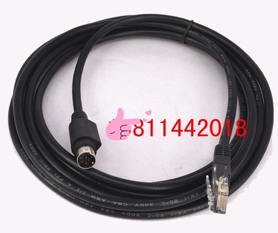 适用IAI伺服 线束 数据线 通信线 CB-RCA-SIO-050 连接线（配件）