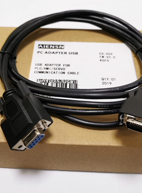 兼容MR-CPCATCBL3M 三菱伺服MR-J2S/J2调试电缆 下载线