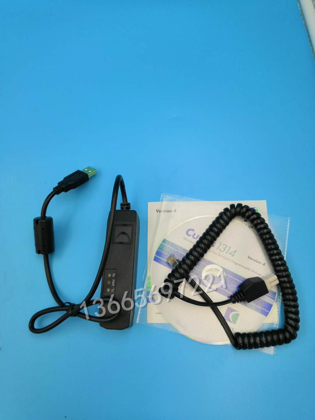 curtis科蒂斯1314k-4401编程器 1309usb oem kit v4通讯数据线
