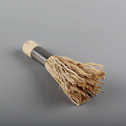 竹根锅刷竹制洗锅刷 清洗刷清洁器 厨房用刷环保竹刷子碗刷清洁球 - 封面