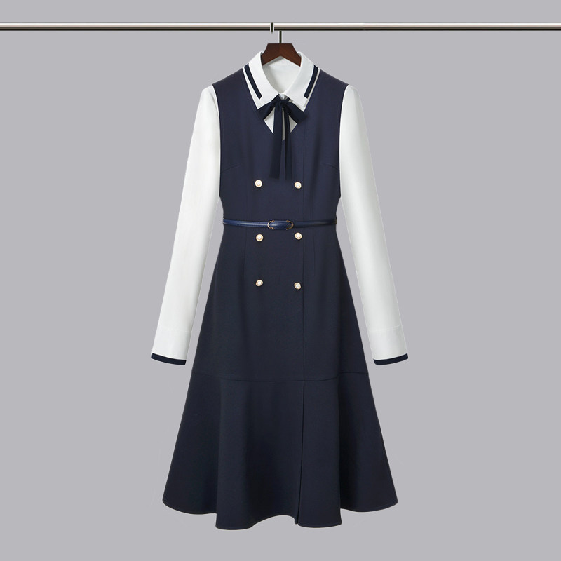 幼师穿服装空姐美容院前台工作服