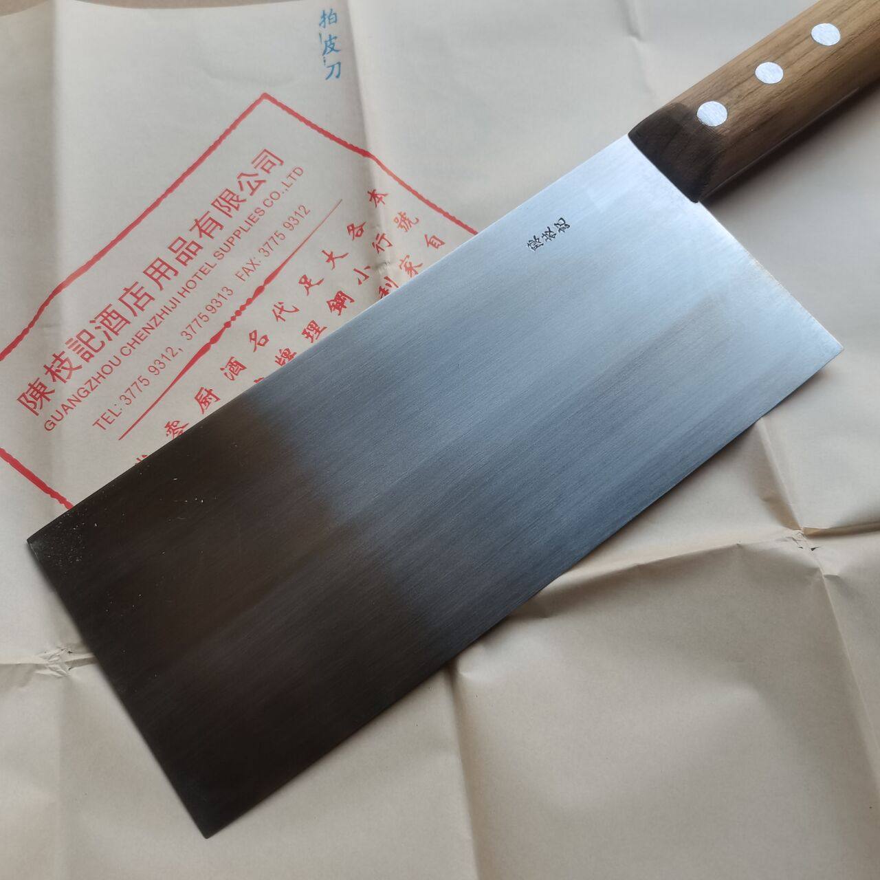 香港陈枝记正品陈枝记刀酒店拍皮刀拍虾饺刀拍虾皮刀点心刀菜刀