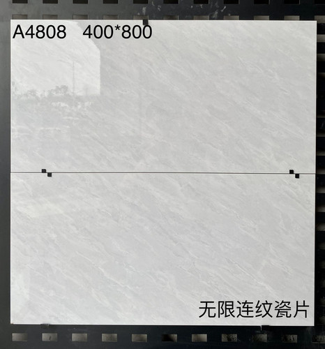 广东400x800亮面泡水瓷片瓷砖客厅卫生间厨房阳台墙砖40x80浅灰色