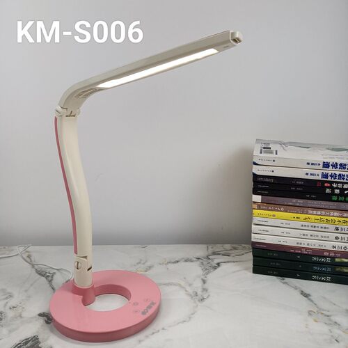 康铭LED护眼学习台灯插电式家用读书写字阅读灯卧室床头灯KM-S006