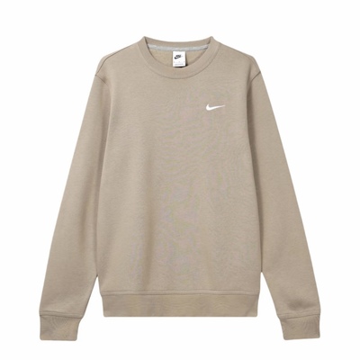 Nike/耐克 Sportswear薄绒 保暖 仿麻布 刺绣圆领 套头卫衣623459