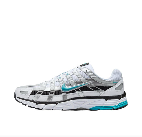 耐克Nike P-6000舒适简约低帮休闲跑步鞋男款白蓝CD6404