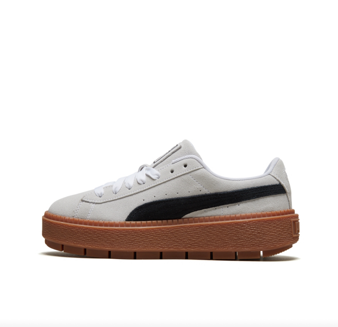 Puma/彪马 Platform Trace 潮流复古 面包鞋 增高鞋