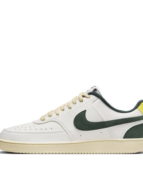 耐克Nike Court Vision 1 LO NCPS板鞋男女同款帆白绿FD0320-133