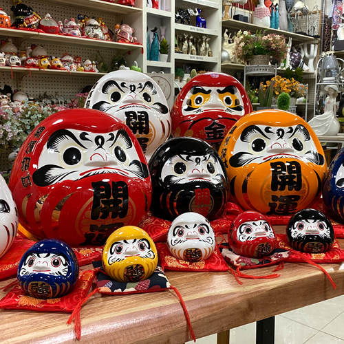 开运达摩摆件开业乔迁创意礼品