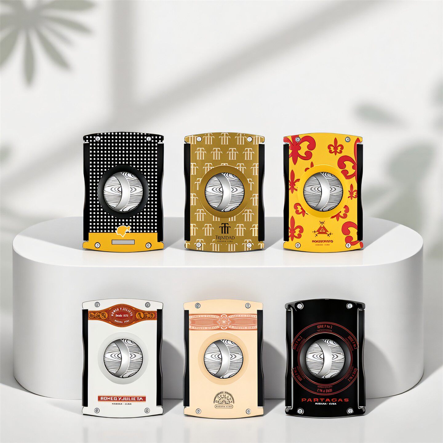 雪茄剪刀不锈钢刀刃锋利耐用古巴雪茄专用剪刀精美礼盒包装