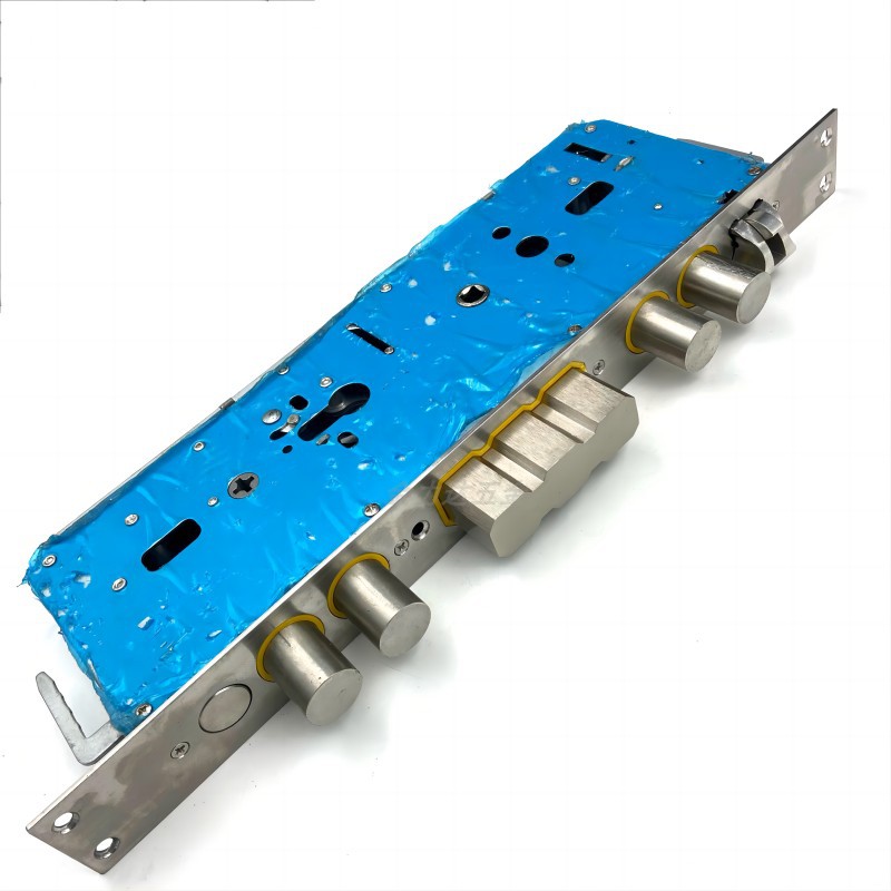 关门自动反锁防盗门自动锁体