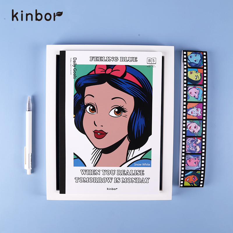 kinbor白雪公主习惯横线本B5
