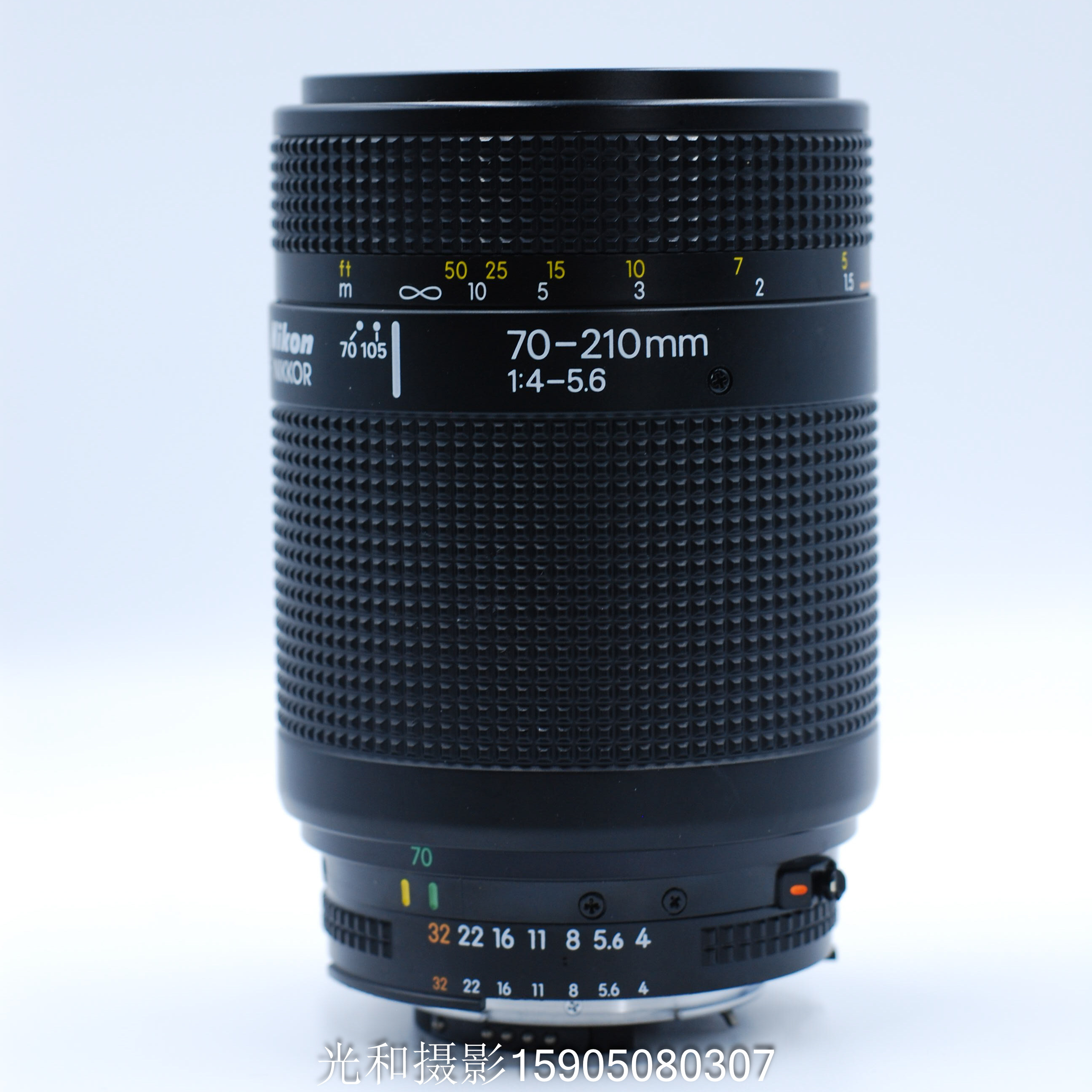 尼康 NIKON 70-210/4-5.6 沙金单反带微距中长焦自动对焦二手镜头