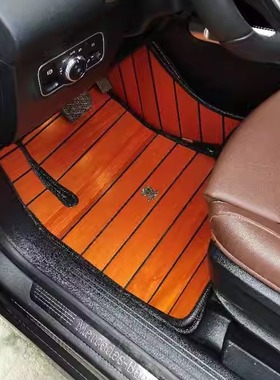 奔驰斯玛特smart#5精灵一号smart3 forfour精灵5fortwo木地板脚垫