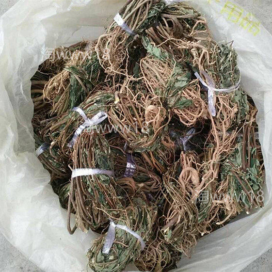 福建特产客家煲汤料 土楼野生白花地棉根 了哥王地绵根地棉茎250g