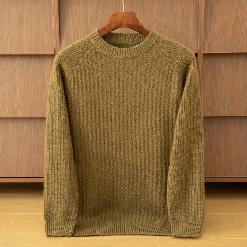 2025年秋季时尚百搭休闲简约男士羊绒衫