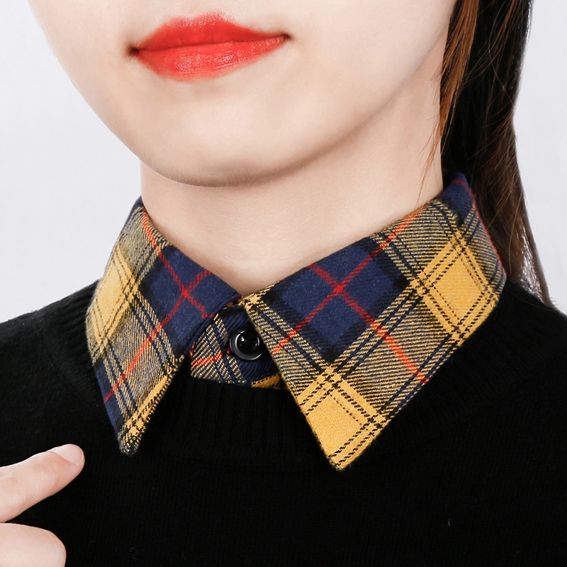 百搭配毛衣多功能假领子