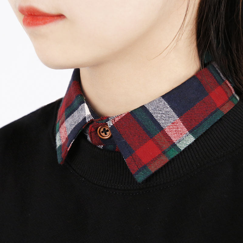 衬衫假领女百搭毛衣打底秋冬领口装饰大码格子内搭衬衣高领假领子,服饰配件/皮带/帽子/围巾,假领,淘宝优惠券,粉丝福利购,淘宝优惠卷