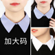饰衬衣白色衬衫 大码 假领子女百搭假领秋冬高档衣领配毛衣多功能装