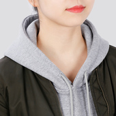 卫衣假帽子节约领假领子女多功能百搭假领连帽配毛衣装 饰保暖秋冬