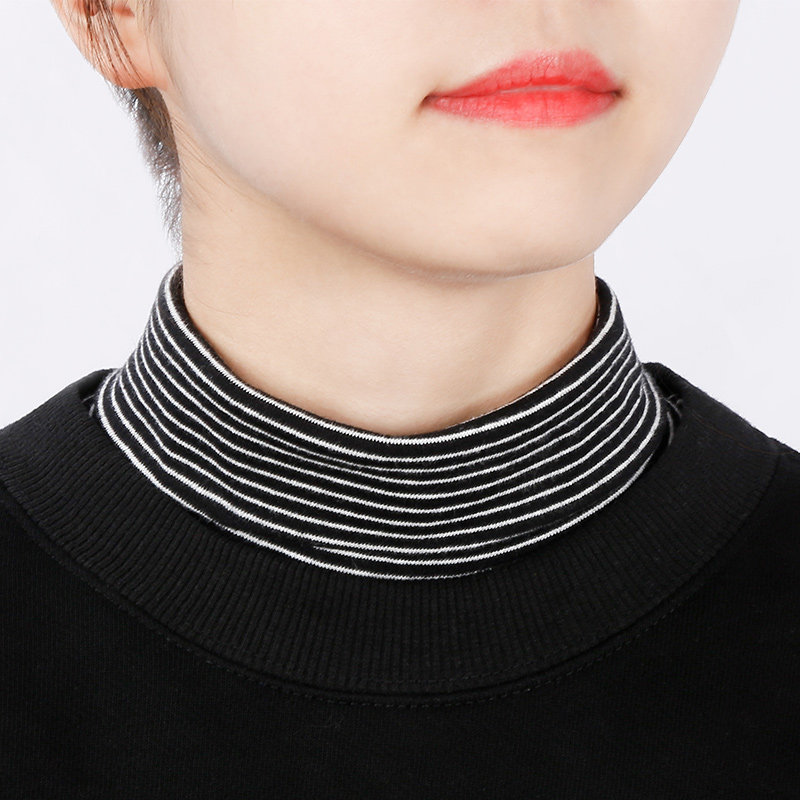 条纹假领子女多功能百搭假领高领保暖毛衣装饰套头围脖假衣领秋冬,服饰配件/皮带/帽子/围巾,假领,淘宝优惠券,粉丝福利购,淘宝优惠卷