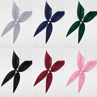 日系jk免打金鱼草结jk制服领巾甜美学院风水手服粉色领结蝴蝶结女