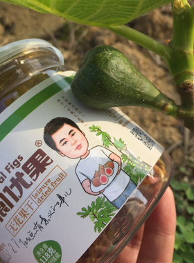 有机无花果干四川特产阆优果烘干原味休闲小零食即食煲汤泡水茶点