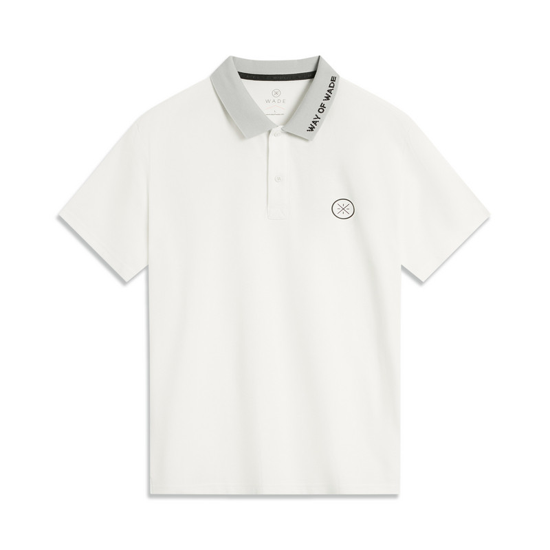 李宁男子短袖2024年夏季新品韦德系列潮流休闲运动POLO衫 APLU209