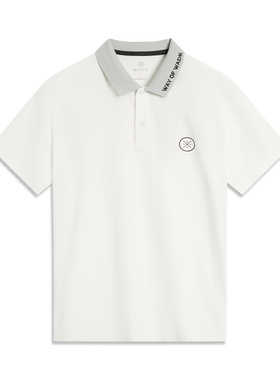 李宁男子短袖2024年夏季新品韦德系列潮流休闲运动POLO衫 APLU209