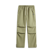 李宁反伍BADFIVE男子防泼水宽松直筒伞兵裤 AYKV099 运动长裤