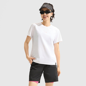 T恤女春季 健身系列时尚 透气简约宽松运动T恤衫 李宁短袖 ATSU632