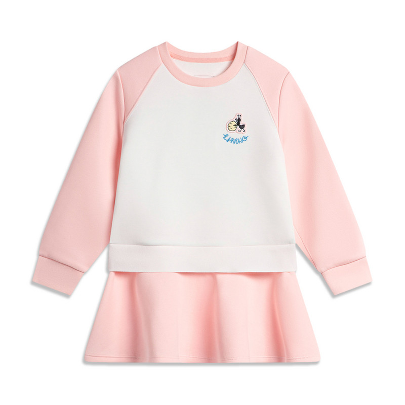 李宁运动裙女童春季运动时尚系列透气常规休闲连衣裙YSKU010-B品,运动服/休闲服装,运动连衣裙,淘宝优惠券,粉丝福利购,淘宝优惠卷