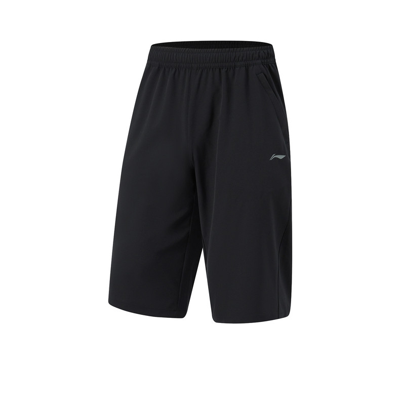 李宁男子夏季健身系列七分裤简约休闲训练速干运动裤AKQU405-B品,运动服/休闲服装,运动中长裤／短裤,淘宝优惠券,粉丝福利购,淘宝优惠卷