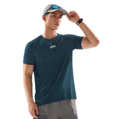 专业跑步系列舒适透气简约常规圆领T恤ATSV085 李宁短袖 T恤夏男款