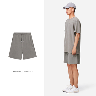 中国李宁男时尚 AKSS073 潮流宽松舒适休闲透气运动百搭短裤 短卫裤