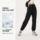 李宁运动裤 B品 AYKU366 夏女运动时尚 系列舒适透气宽松梭织收口裤