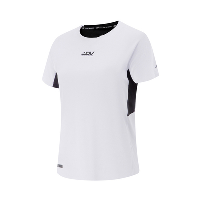 李宁运动T恤2025夏新款专业跑步系列女速干透气时尚短袖ATSV094