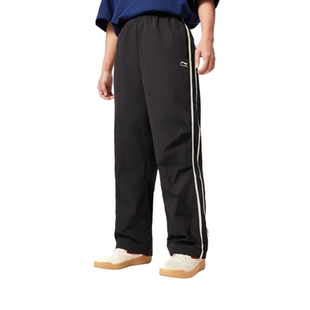 AYKV479 运动长裤 李宁男款 户外防晒宽松阔腿运动舒适速干裤