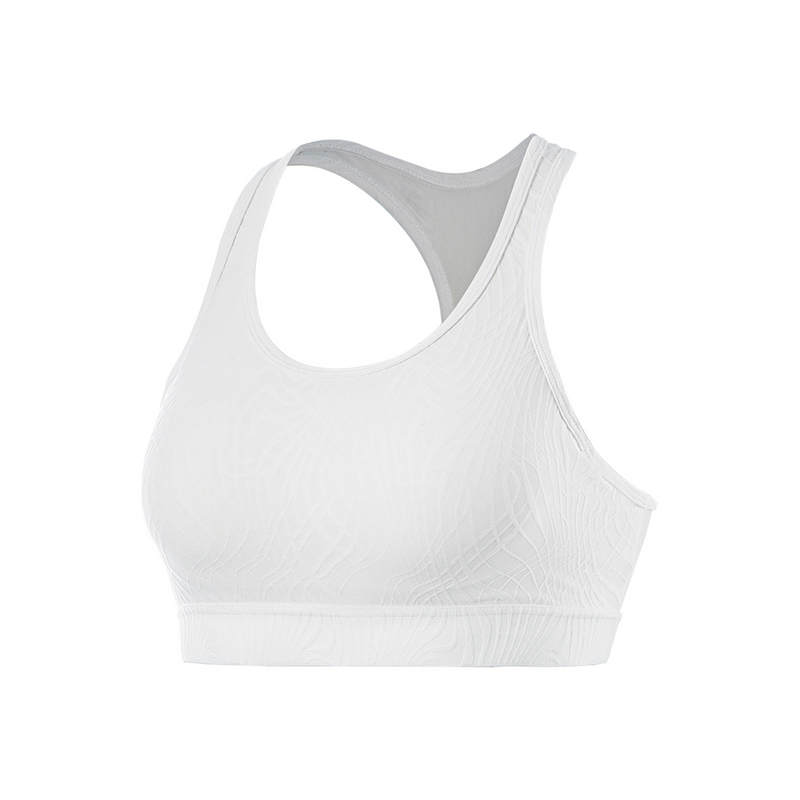 李宁健身系列女子柔软亲肤紧身中度支撑瑜伽运动内衣AUBU016-B品