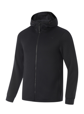 李宁男子运动健身系列时尚舒适开衫连帽卫衣AWDU867-B品·