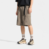 夏男款 户外系列时尚 舒适透气宽松休闲运动短裤 李宁短裤 AKSV229