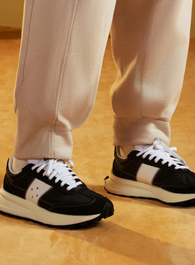 李宁潮流运动鞋舒适男女厚底耐磨减震回弹运动休闲鞋AZGU081-B品